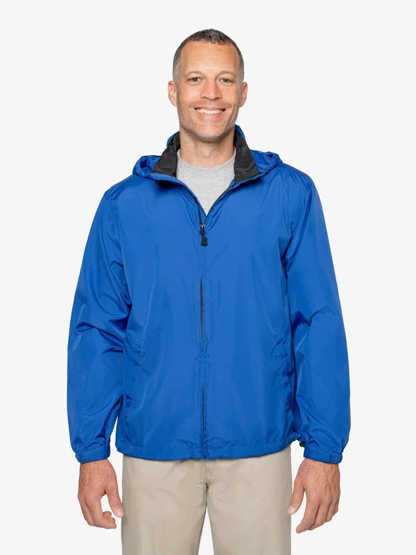 Insect Shield Men's Techno Lite Jacket with Hood, Size 3XL, Royal Blue, 100% Polyester
