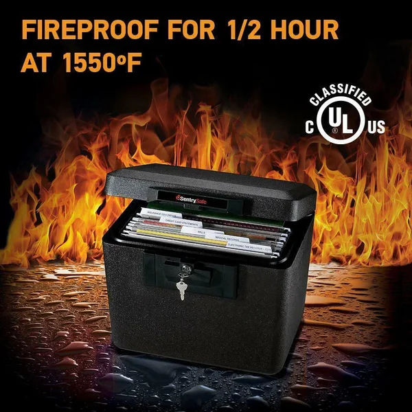 Sentry Fire Safe Security File Gray 1170