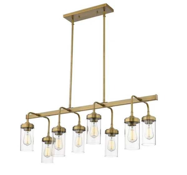 Z-Lite 617-8L-PN Calliope 8 Light Pendant - Polished Nickel