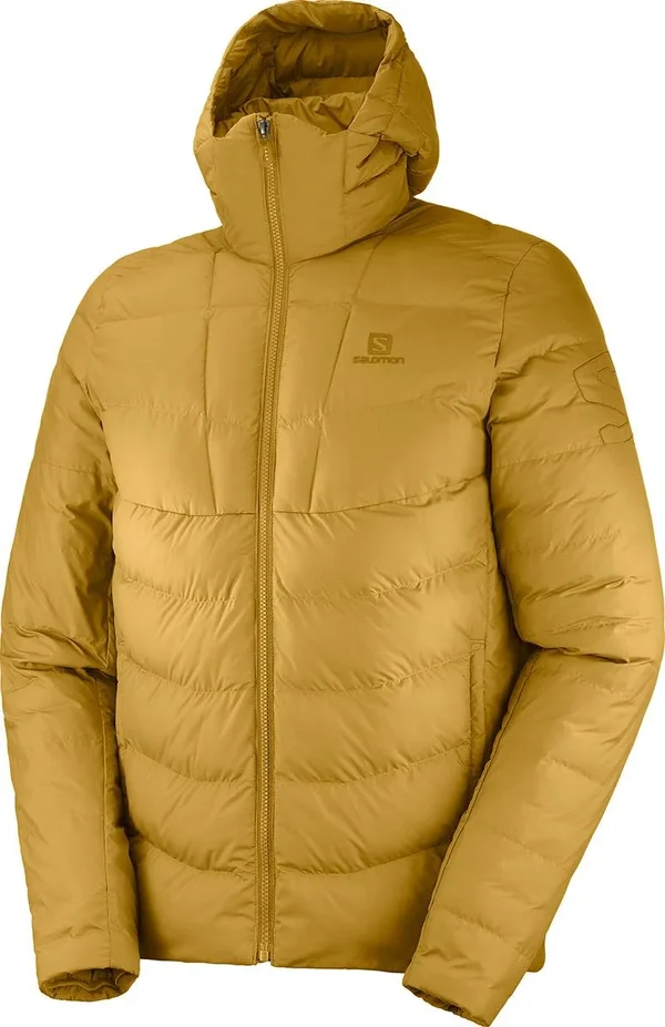Salomon Mens Sight Storm Insulated Hoodie Jacket Cumin L