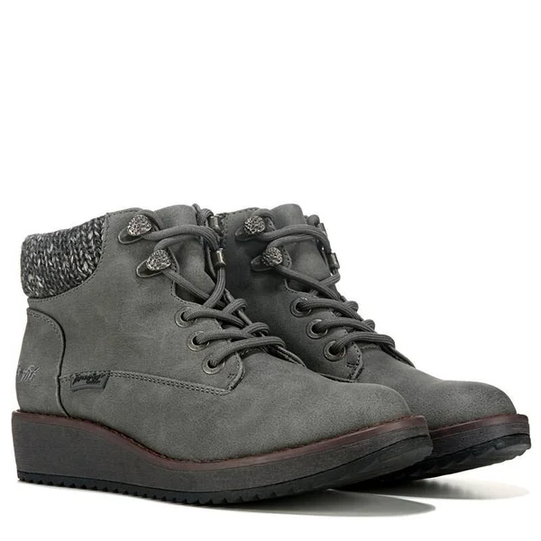 Blowfish Malibu Women's Comet Ankle Boots (Grey) - Size 5.5 M