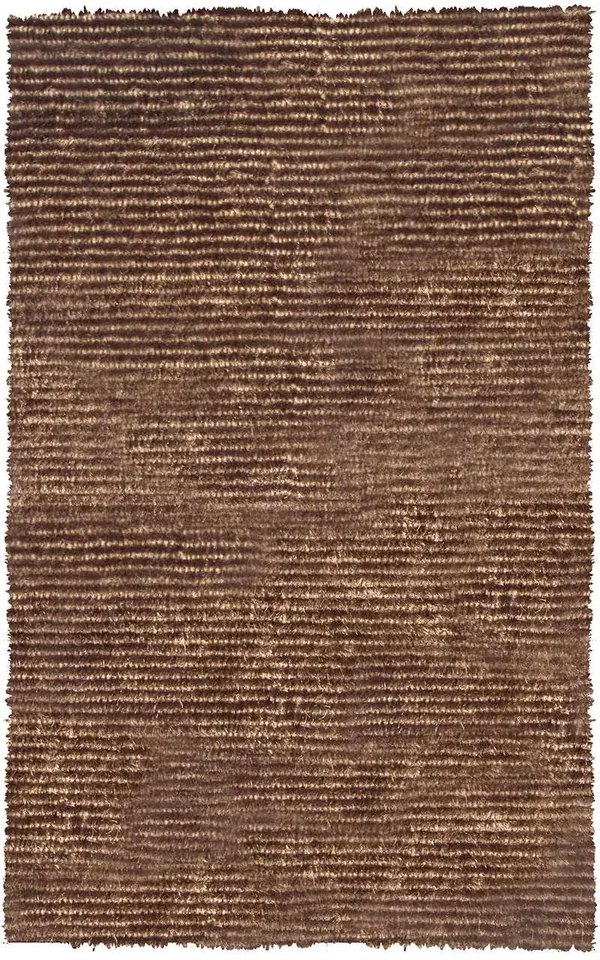 Rug Market Closeout Dotted Motion Brown 4.7X7.7 Rectangle