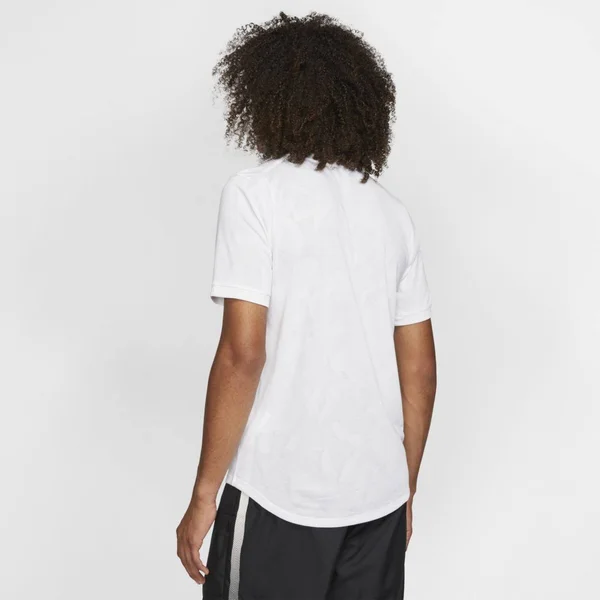 Nike NikeCourt Dry Challenger Top Short Sleeve White/Black, Men's, Size: Small