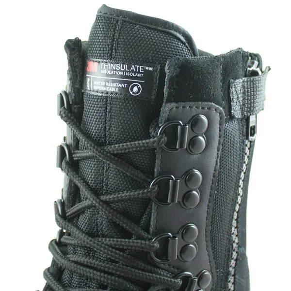 Mil-Tec Tactical Side Zip Boots - Black, US 10