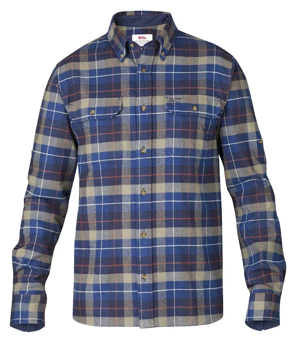 Fjallraven - Men's Singi Heavy Flannel Shirt - Navy, Xs