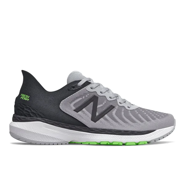 Men's New Balance Fresh Foam 860 v11 Light Aluminum/Black 13 D
