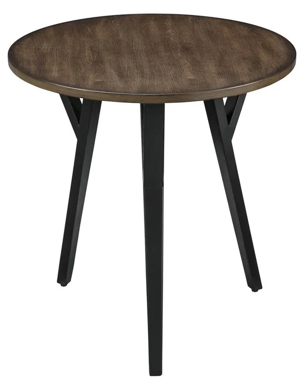 Acme 80665 3 Piece Scaevola Coffee & End Set - Oak & Black