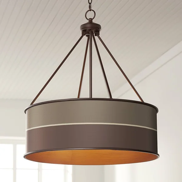 Lakebed Set Yulie 24 3/4x22 Wide Bronze Pendant Light - Style #81R71
