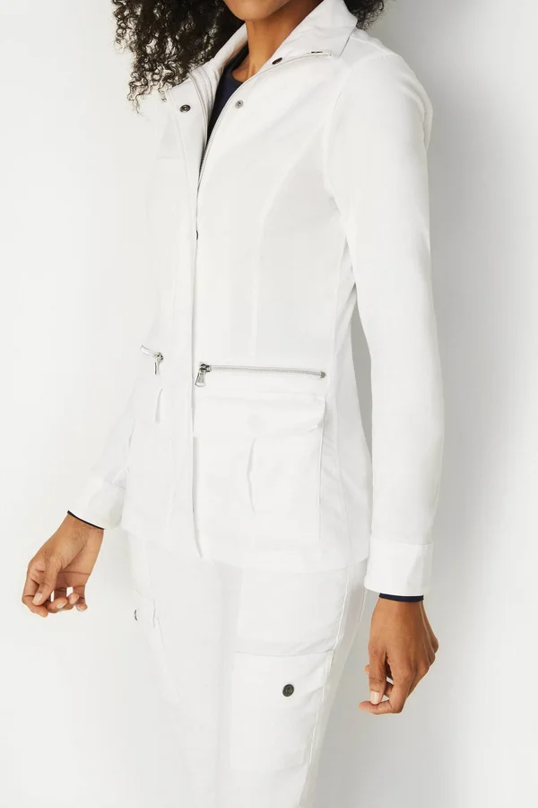 Anatomie Kenya Jacket in Navy, Size Medium, Bandier