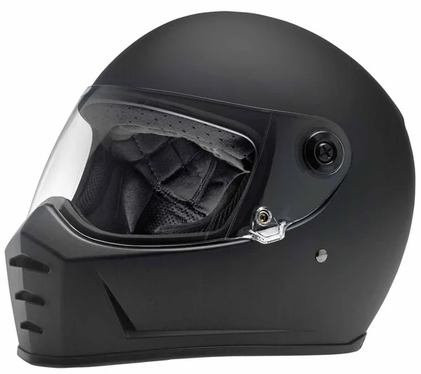 Biltwell Lane Splitter Helmet Solid Flat Titanium 2XL