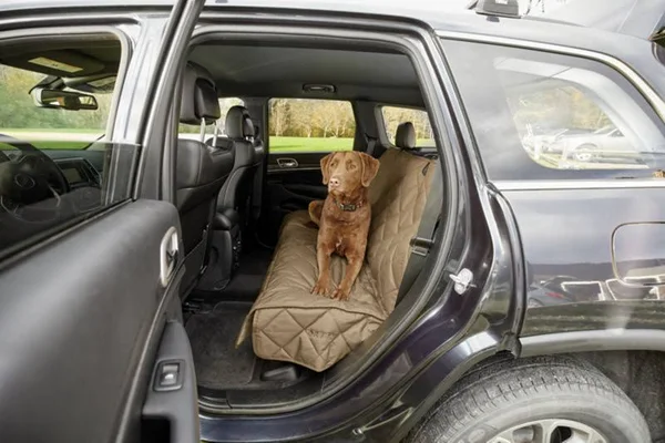 Premium Hose-Off Backseat Protector - Khaki, Size XL, Orvis 20J90254