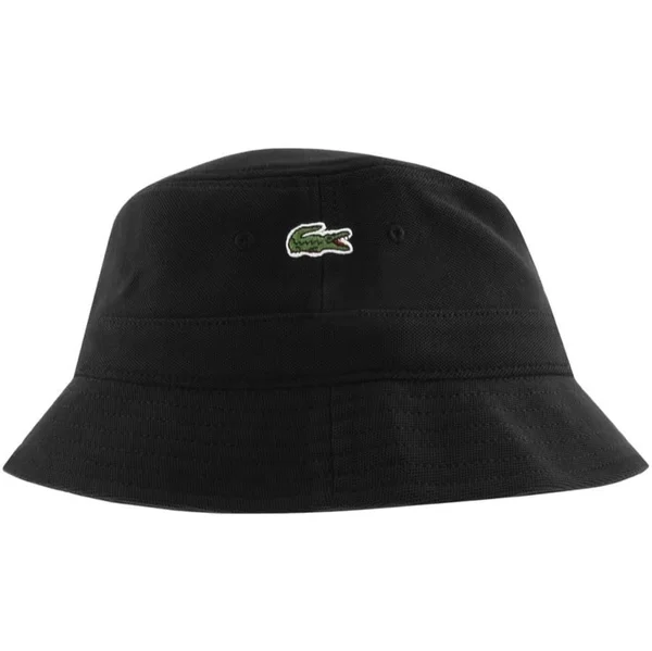 Lacoste Black Bucket Hat
