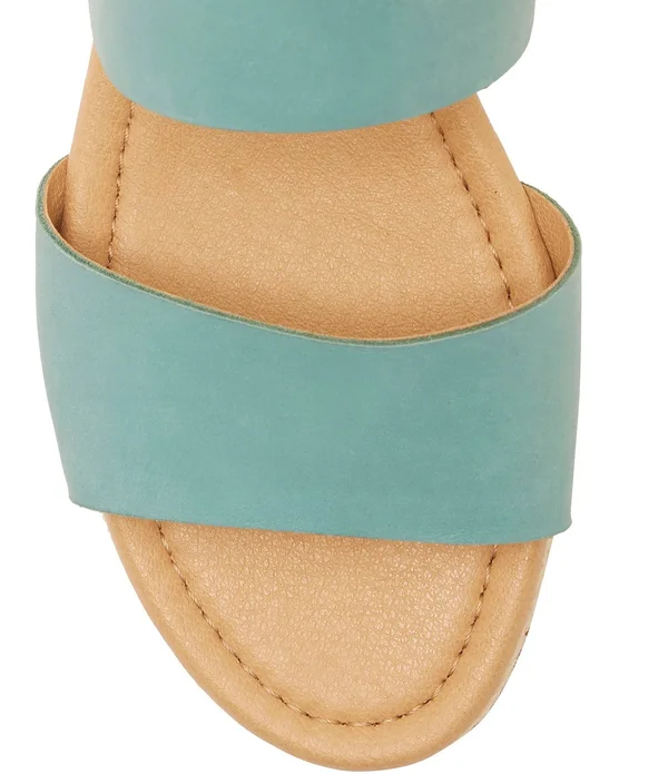 Women's Lucky Brand Wyntor Wedge Slide, Size: 7.5, White