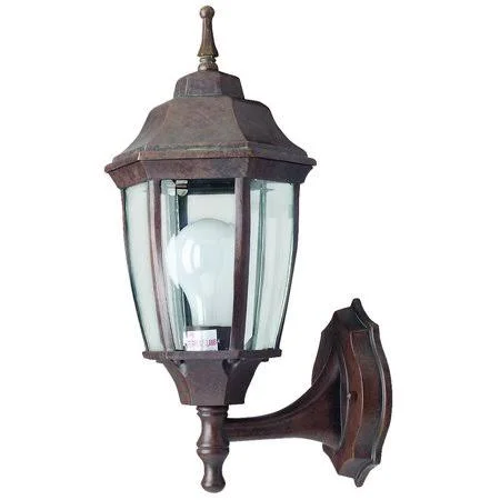 Boston Harbor BRT-BPP1611-RB3L Fixture Porch WLMT 1Lt Rstcbrn, Size: One Size