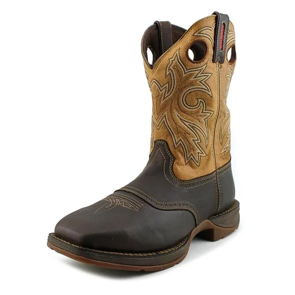 Durango Rebel Men's Waterproof Steel-Toe Western Boots, Size: Medium (13), Brown