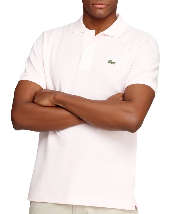 Lacoste Men's Classic Fit Pique Polo Shirt - L.12.12 - Schoolhouse Red