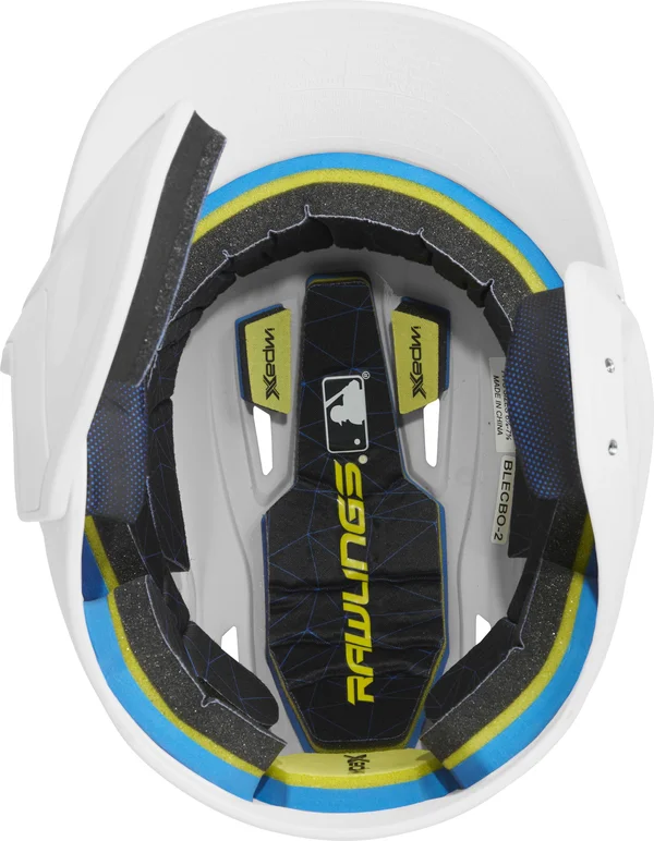 Rawlings Mach EXT Senior Batting Helmet - Matte White