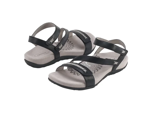 Aetrex Women's Gabby Adjustable Sandal - Red - 38