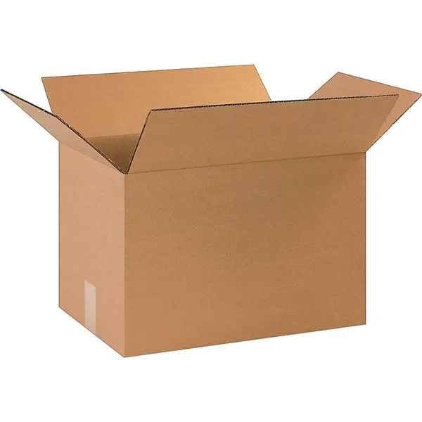 The Packaging Wholesalers 17.25x22 x 11.25x22 x 11x22 Shipping Boxes, 32 ECT, Brown, 25/Bundle (171111)