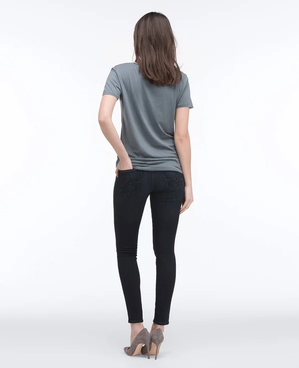 Ag The Legging Ankle Jeans, Coal Gray, Women's, 32