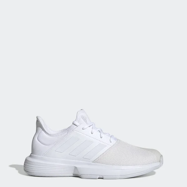 Adidas Women's GameCourt Tennis Shoes, White