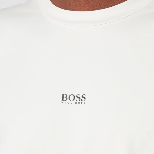 Boss Tchup Logo T Shirt Beige