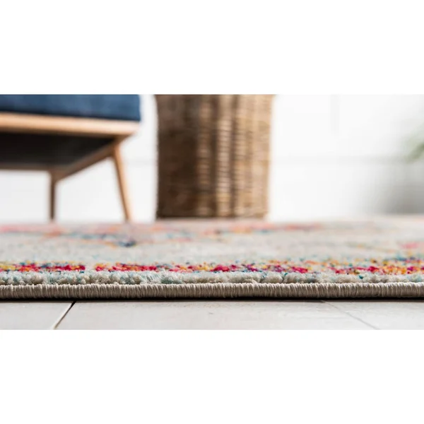 Unique Loom Penrose Alexis Ivory 10 ft. x 14 ft. Area Rug