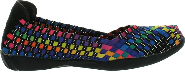 Bernie Mev Women's Catwalk Slip-On Flats Shoes, Black Multi