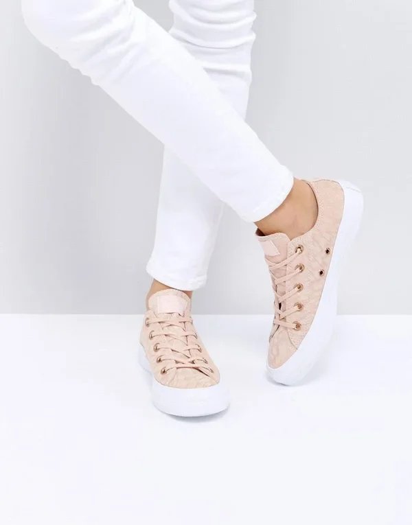 Converse Chuck Taylor All Star Ox Women's Shoes Dusk Pink/White 557999c