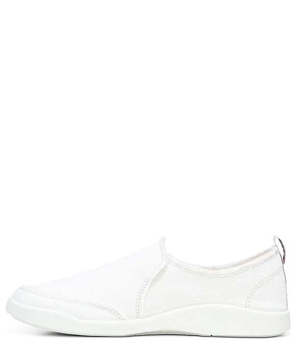 Vionic Malibu Slip on with Arch Support in Black Canvas