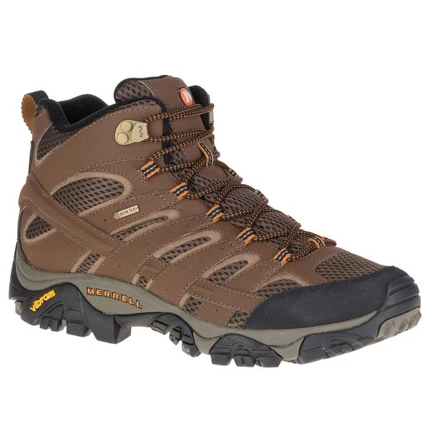 Merrell Men's Moab 2 Mid GORE-TEX - Size: 15, Earth