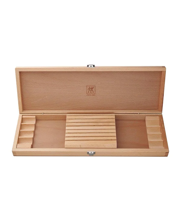 Zwilling J.A. Henckels Twin Gourmet 8-Piece Steak Knife Set with Wood Case