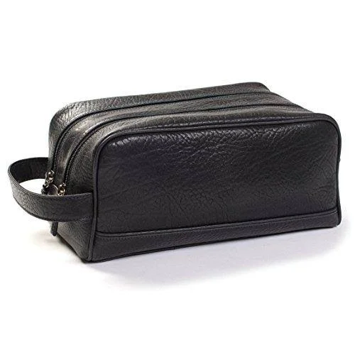 Leatherology Double Zip Toiletry Bag