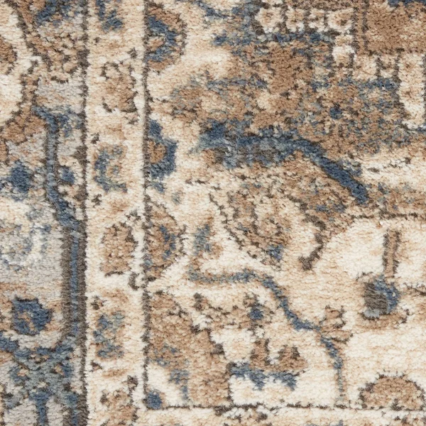 Nourison Concerto CNC05 Area Rug, Beige/Grey, 3&9x22 x 5&9x22