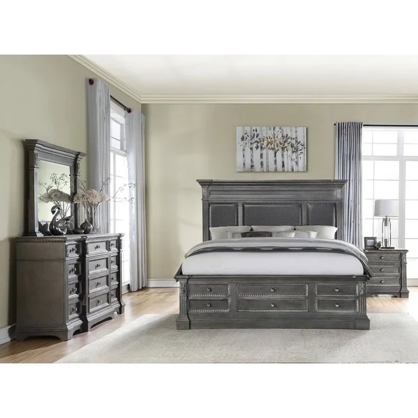 Global Furniture USA Marseille Grey Dresser