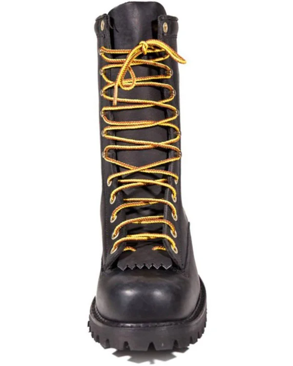 White&s Men's Hathorn Lace-to-Toe Explorer Wildland Boots - Black