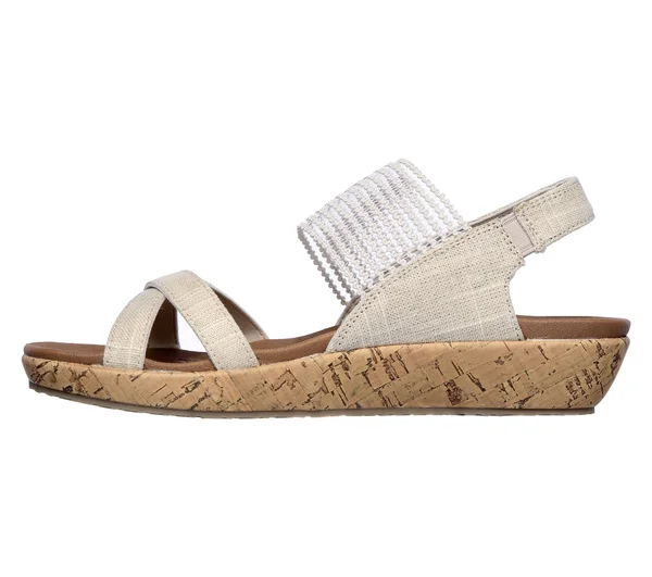 Skechers Brie - Dawdle (Natural) Women's Sandals