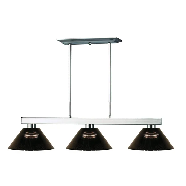 Z-Lite 152BN-ARS Players 3 Light Billiard Light