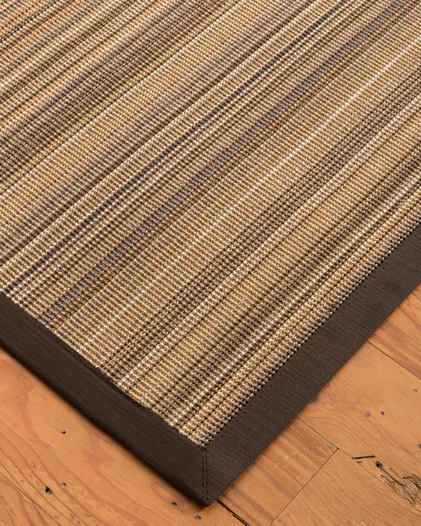 Natural Area Rugs Lugano, Brown/Multi Sisal Rug, 5& x 8&