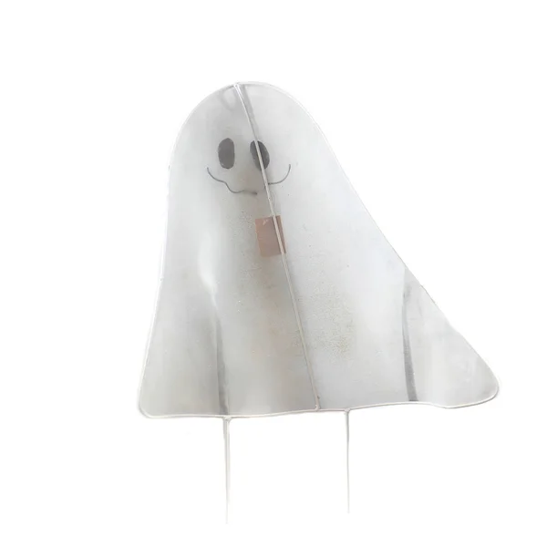 Halloween Mesh Ghost Yard Stake Med Wire Outside Decor 9733723 Med - Size: Medium