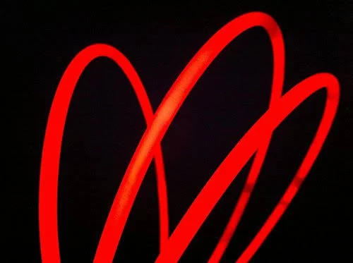 Glow Sticks Bulk Wholesale Necklaces - 100 22x22 Glow Stick Necklaces Red +100 Free Glow Bracelets