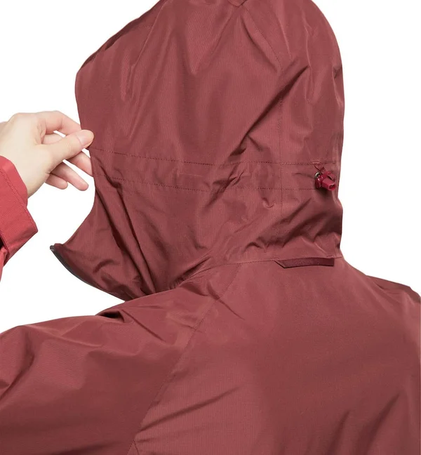 Haglofs Womens Skuta Jacket Maroon Red/Brick Red