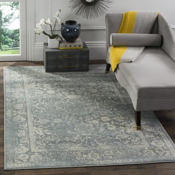 Safavieh 11& x 15& Adirondack ADR109T Slate - Ivory Rug