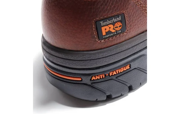 Timberland Pro Men's 8 in. Helix Composite Toe Waterproof Work Boot - Brown