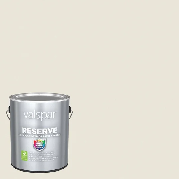 Valspar Reserve Eggshell Snow Cap 7003-8 Interior Paint (1-Gallon) - 7003-8-2916577