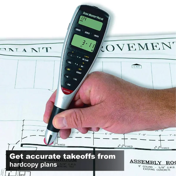 Calculated Industries 6135 Scale Master Pro XE Advanced Digital Plan