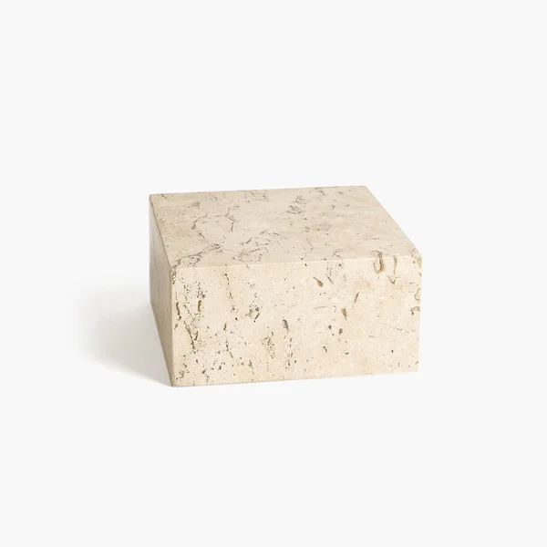 Studio A Travertine Cube Riser - SM