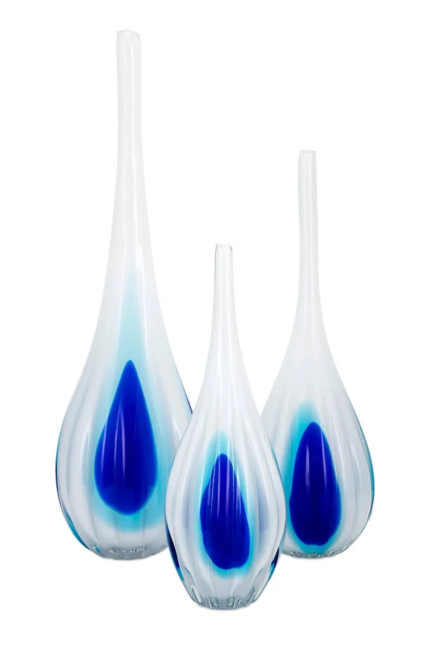 Imax Toledo Glass Vases - Set of 3