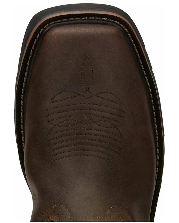 Justin Men's Driller Western Work Boots - Steel Toe