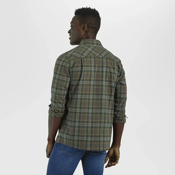 Outdoor Research Kulshan Flannel Shirt - Men's Hazelwood, XL